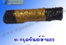 ตะกรุดยันต์ห้าแถว พอกรัก ปิดทอง อ.หนู กันภัย ยันต์ 5 แถวหนุนดวง