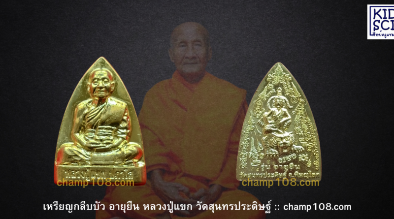 เหรียญเตารีด รุ่นอายุยืน หลวงปู่แขก ปภาโส