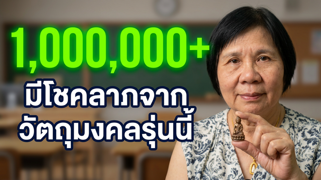 "เปิดใจอดีตครูโรงเรียนจ่าการบุญ บูชาพระกริ่ง 123 ปี ได้โชคถูกหวยทะลุล้าน! พร้อมเผยเคล็ดลับสายมูขอโชคลาภ และปริศนาเรื่องลี้ลับตอนสร้างโดม"